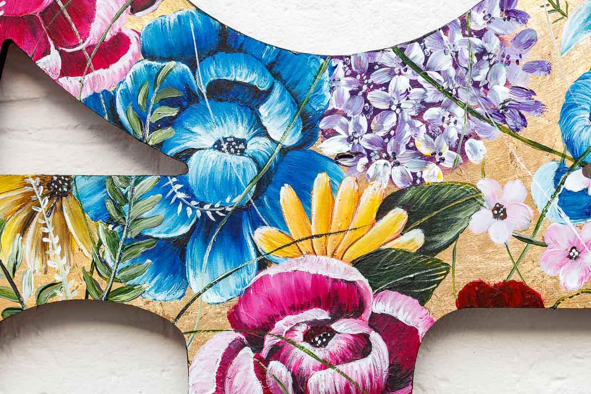 When Love Grows - Original - SOLD by artist Becky Smith - Wyecliffe Galleries