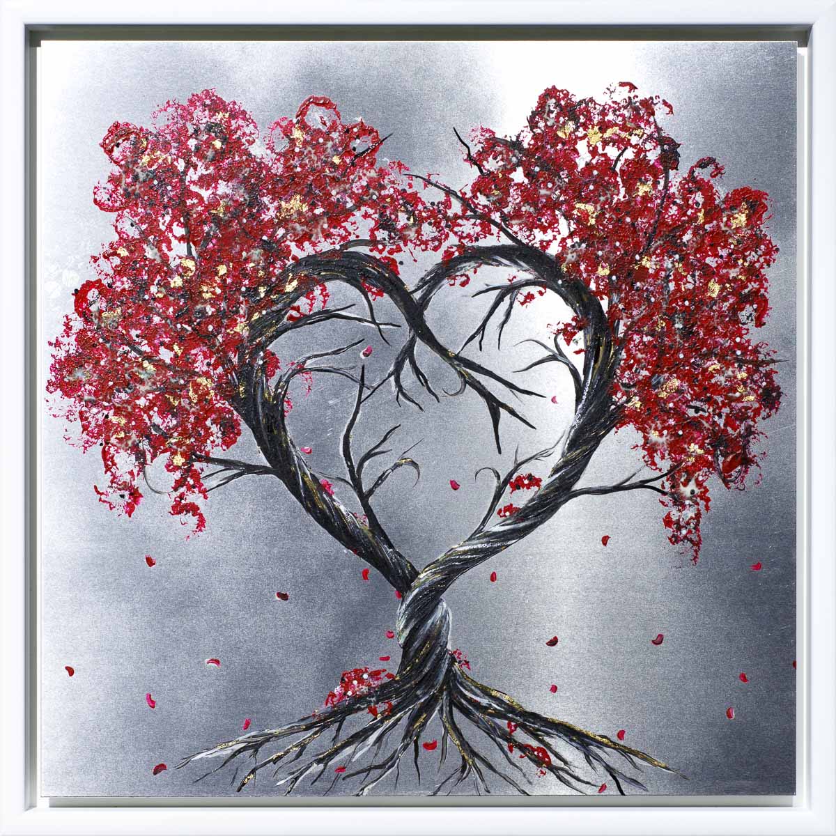 When Love Grows Together - Original Becky Smith Framed
