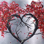 When Love Grows Together - Original - SOLD by artist Becky Smith - Wyecliffe Galleries