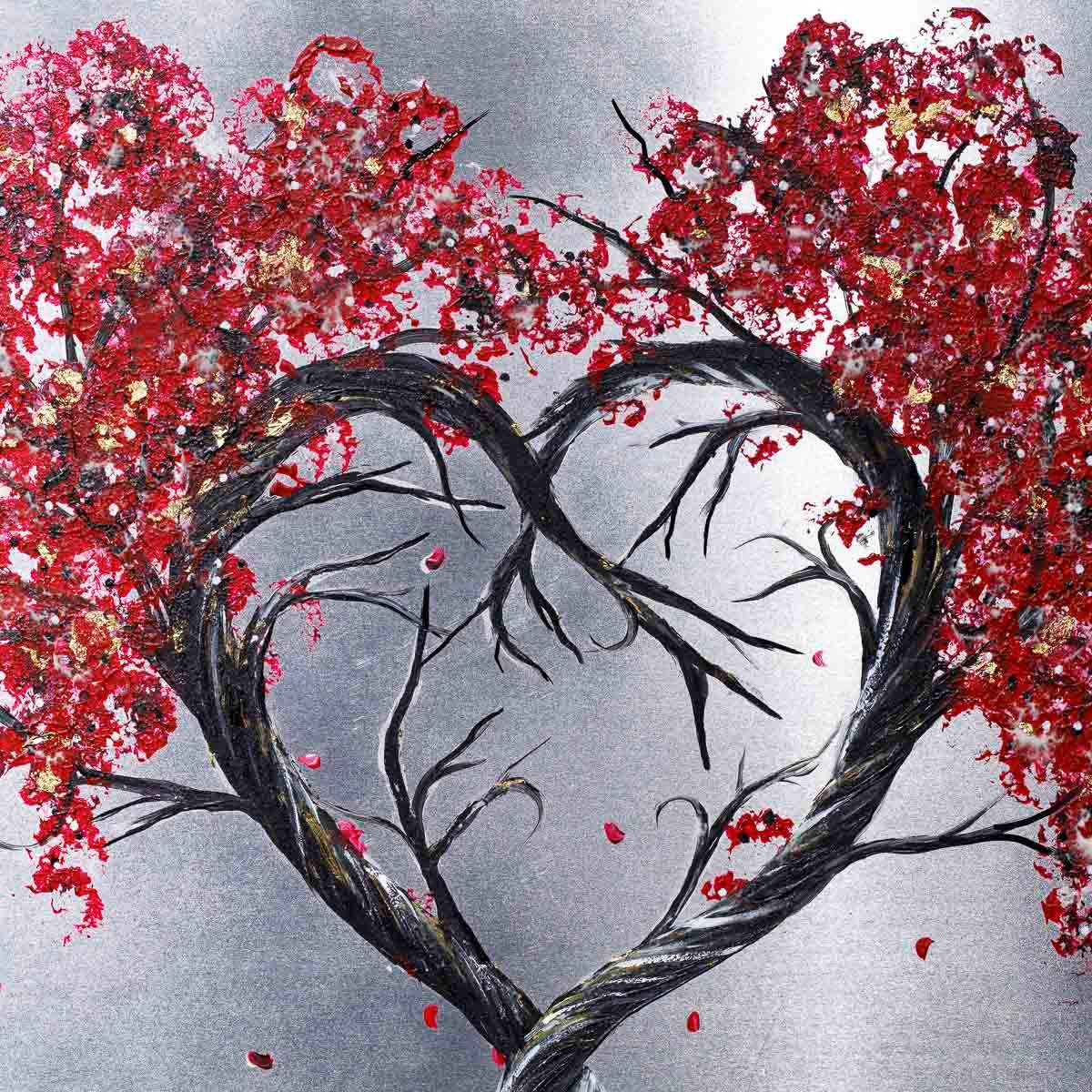 When Love Grows Together - Original - SOLD by artist Becky Smith - Wyecliffe Galleries