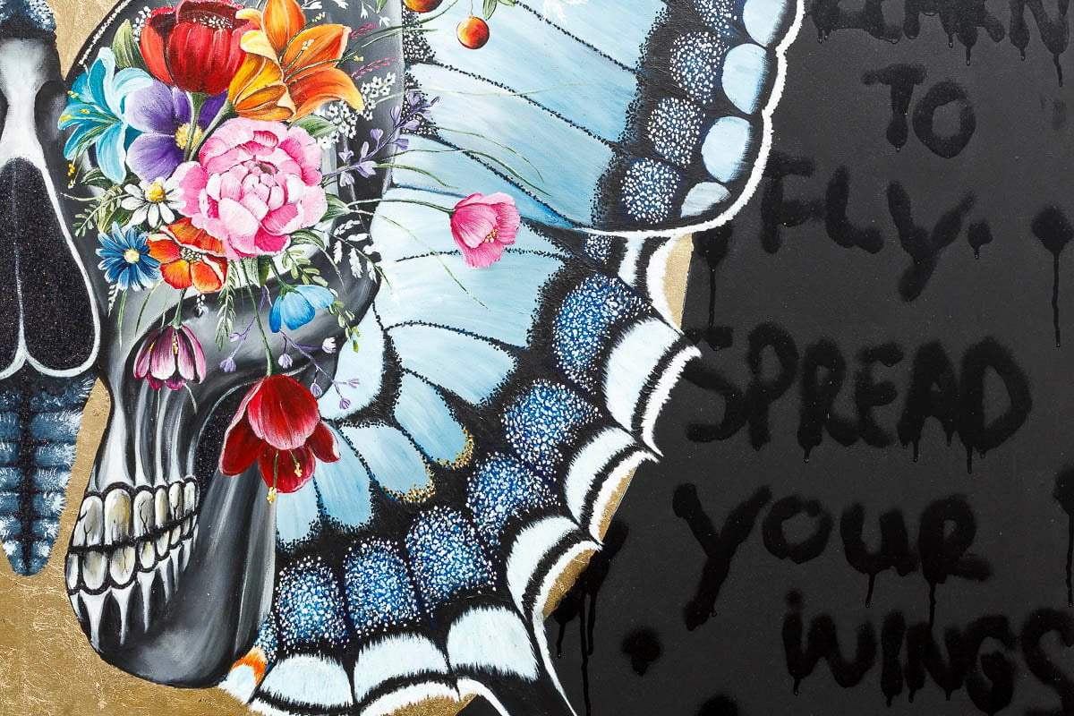 Where There Is Love There Is Life - Original - SOLD by artist Becky Smith - Wyecliffe Galleries