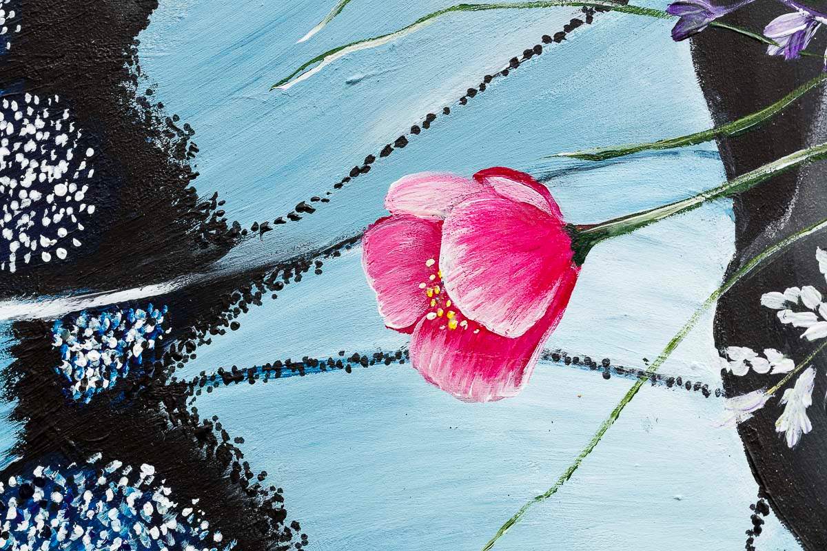 Where There Is Love There Is Life - Original - SOLD by artist Becky Smith - Wyecliffe Galleries