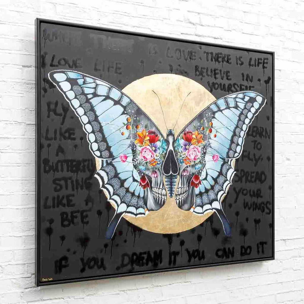 Where There Is Love There Is Life - Original - SOLD by artist Becky Smith - Wyecliffe Galleries