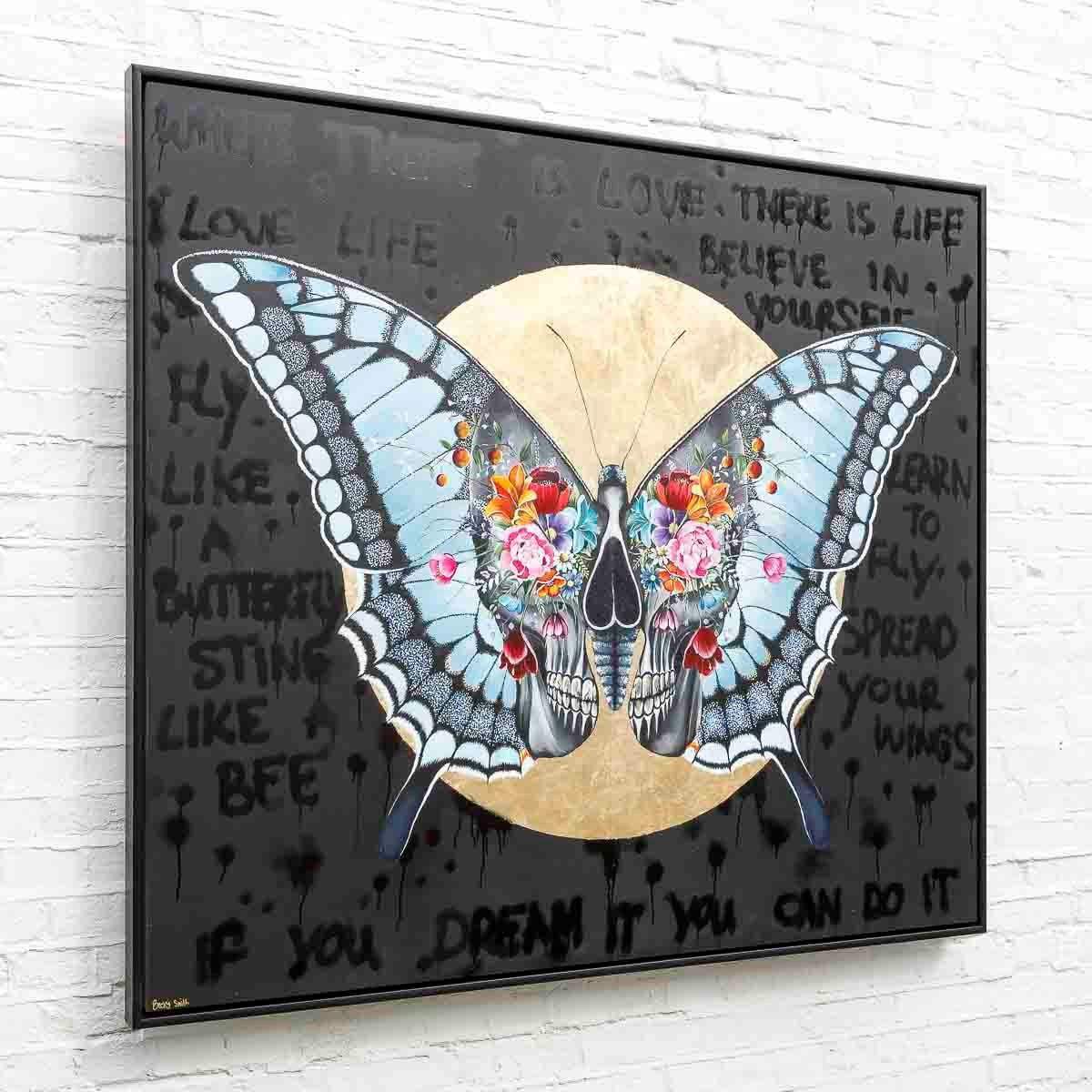 Where There Is Love There Is Life - Original - SOLD by artist Becky Smith - Wyecliffe Galleries