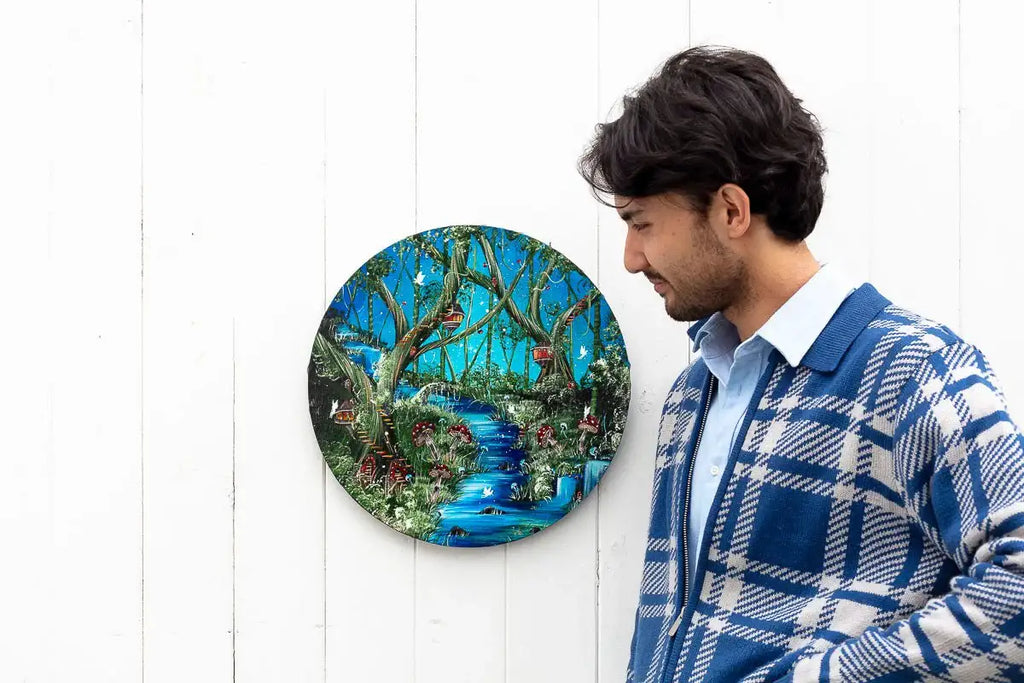 Wonderland - Original - SOLD by artist Becky Smith - Wyecliffe Galleries