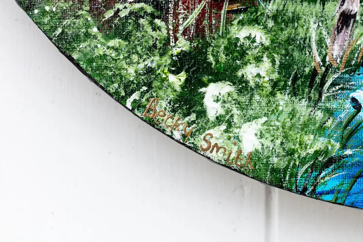 Wonderland - Original - SOLD by artist Becky Smith - Wyecliffe Galleries