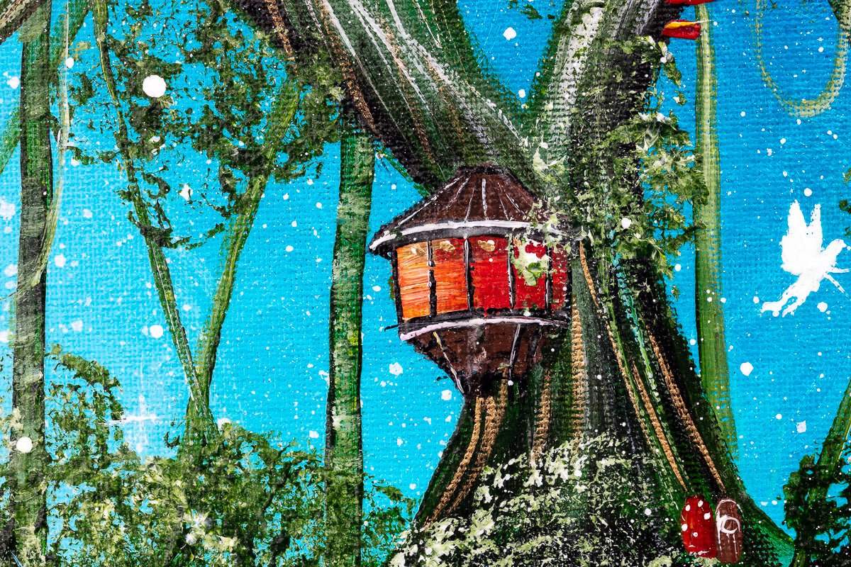 Wonderland - Original - SOLD by artist Becky Smith - Wyecliffe Galleries