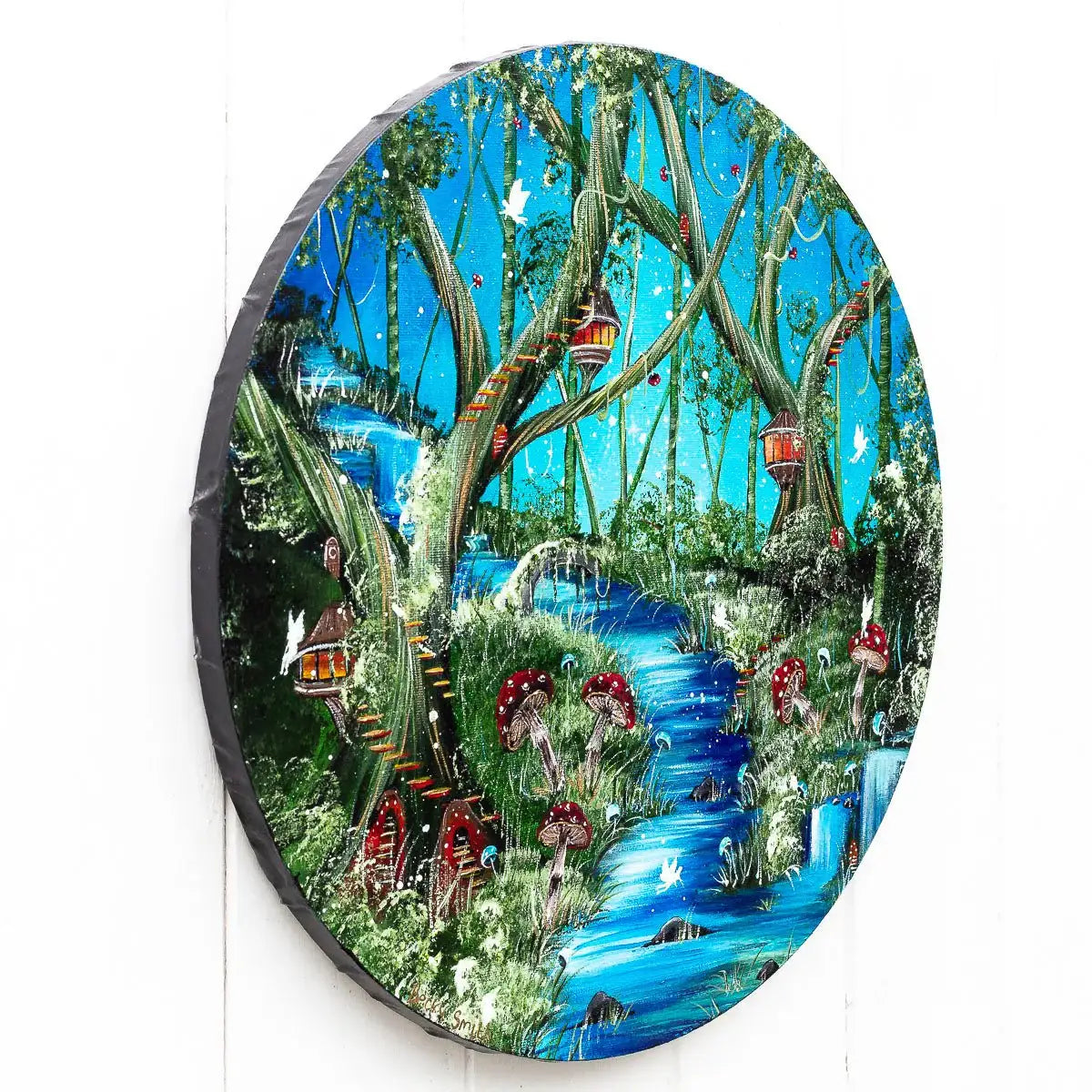 Wonderland - Original - SOLD by artist Becky Smith - Wyecliffe Galleries