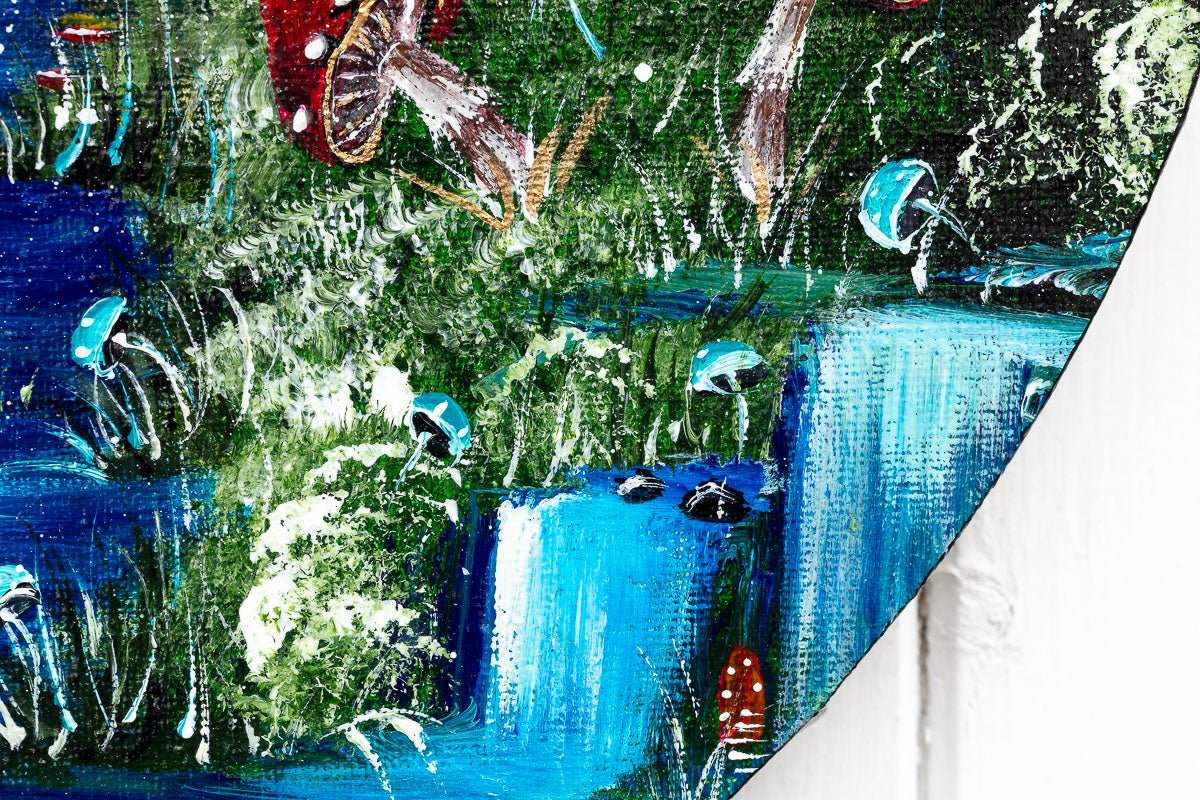 Wonderland - Original - SOLD by artist Becky Smith - Wyecliffe Galleries