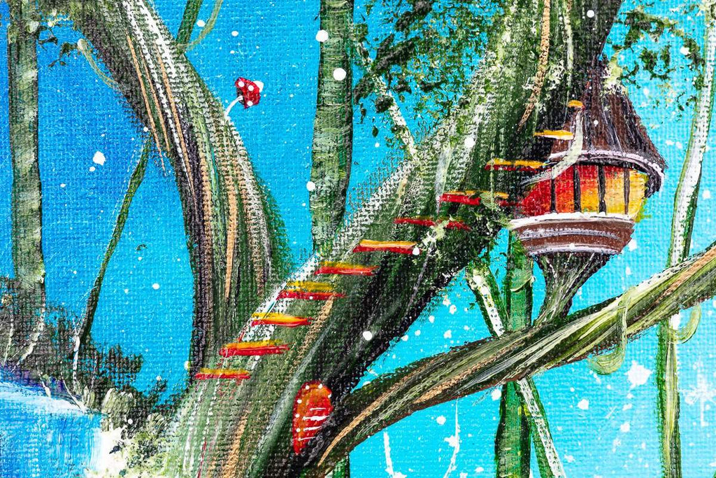 Wonderland - Original - SOLD by artist Becky Smith - Wyecliffe Galleries