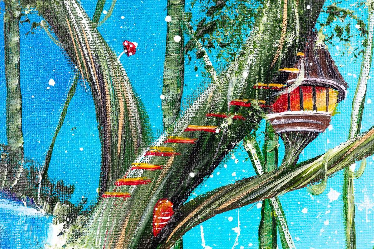 Wonderland - Original - SOLD by artist Becky Smith - Wyecliffe Galleries