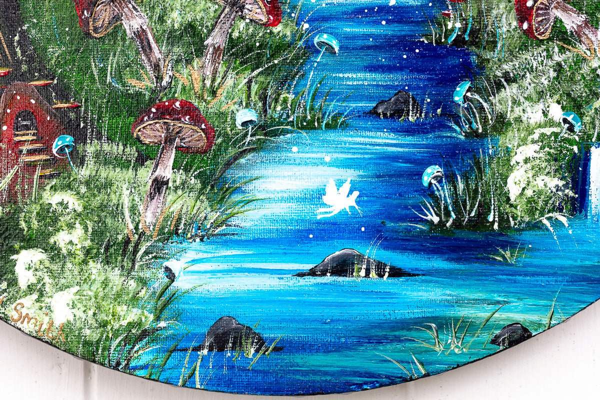 Wonderland - Original - SOLD by artist Becky Smith - Wyecliffe Galleries