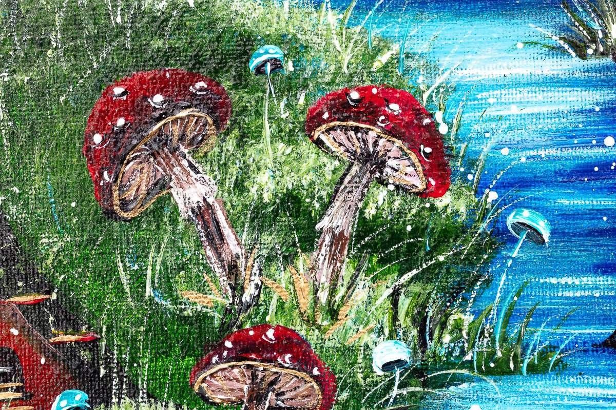 Wonderland - Original - SOLD by artist Becky Smith - Wyecliffe Galleries