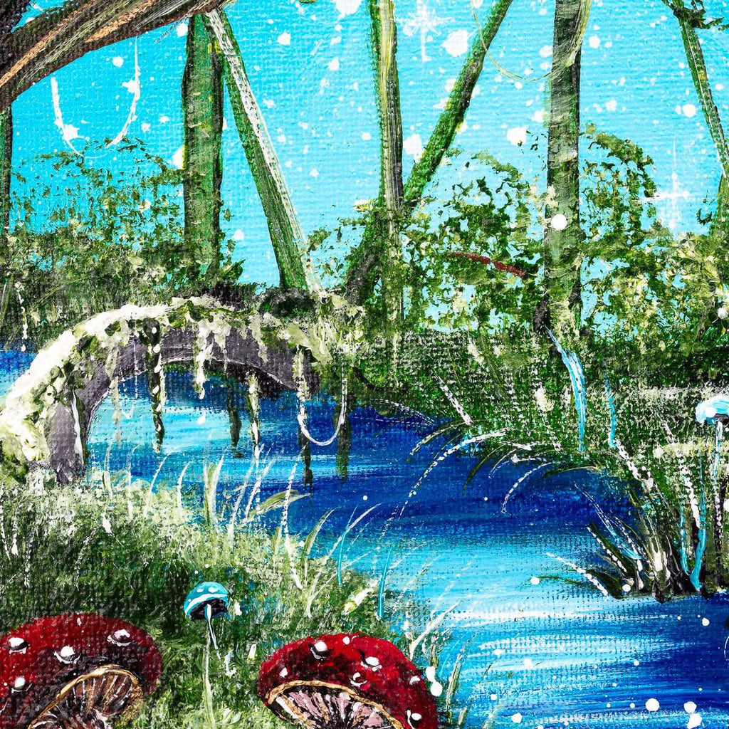 Wonderland - Original - SOLD by artist Becky Smith - Wyecliffe Galleries