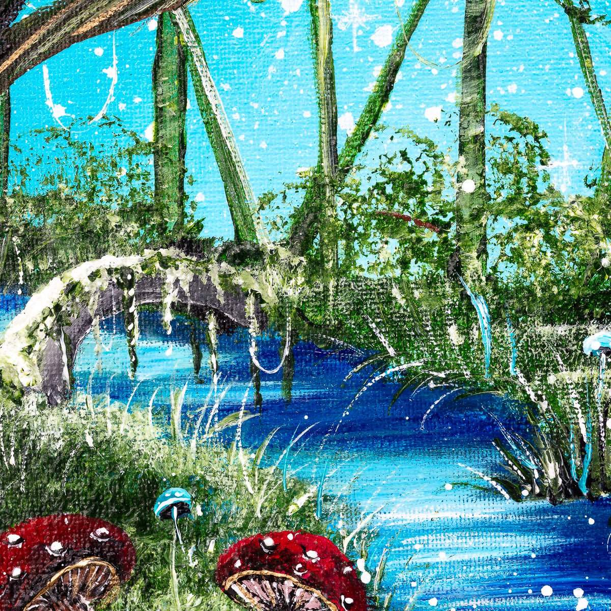 Wonderland - Original - SOLD by artist Becky Smith - Wyecliffe Galleries