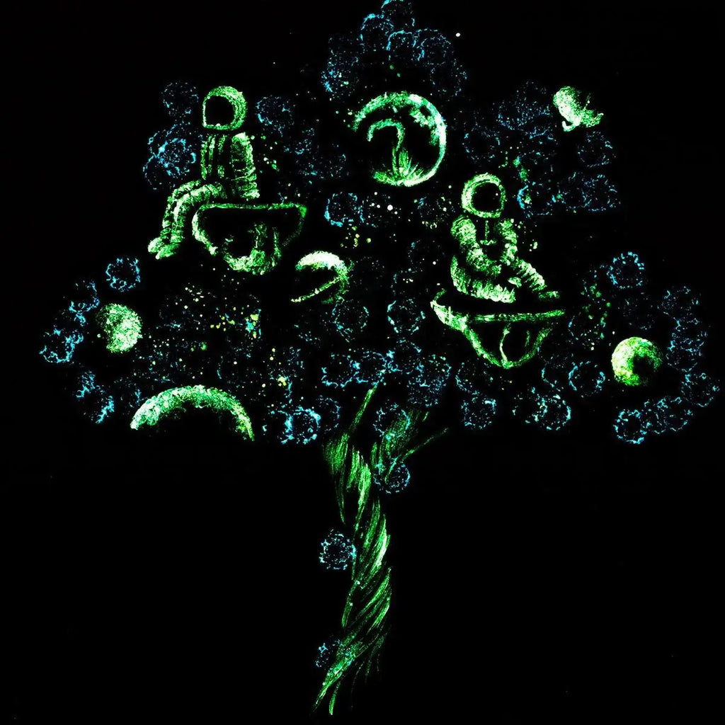 Worlds Apart - Original - SOLD by artist Becky Smith - Wyecliffe Galleries