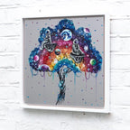 Worlds Apart - Original - SOLD by artist Becky Smith - Wyecliffe Galleries