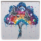 Worlds Apart - Original - SOLD by artist Becky Smith - Wyecliffe Galleries