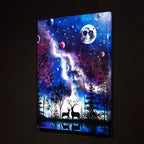 Written in The Stars - Original - SOLD by artist Becky Smith - Wyecliffe Galleries