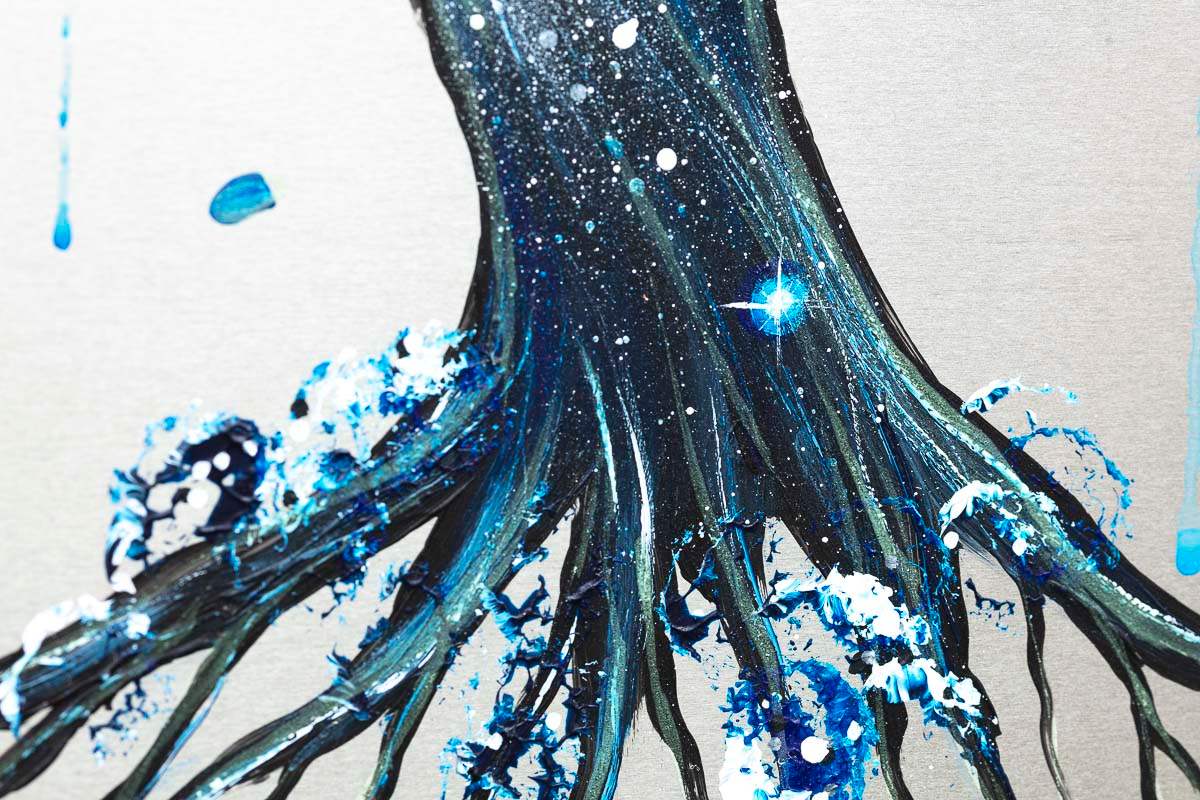 You Are the Centre of My World - Original - SOLD by artist Becky Smith - Wyecliffe Galleries