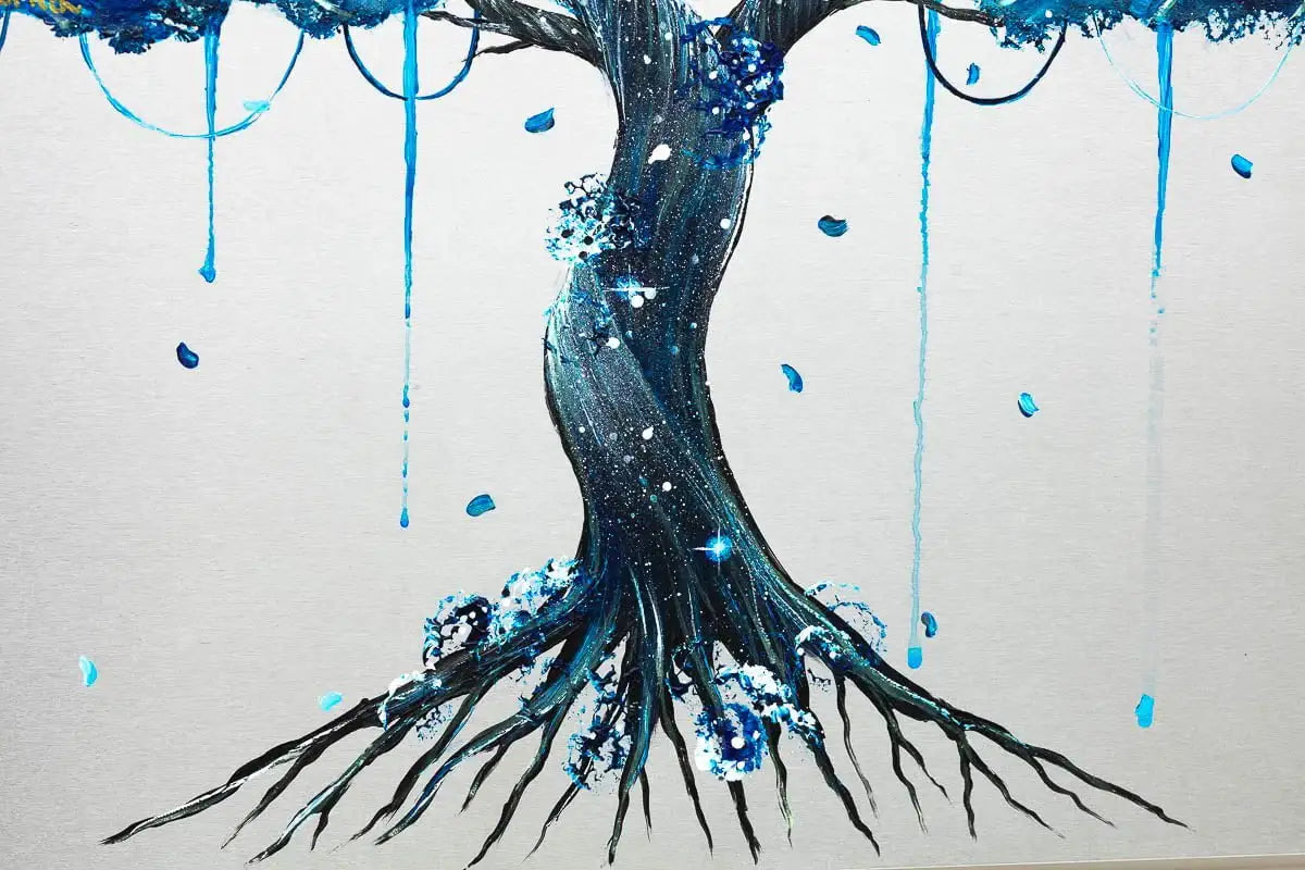 You Are the Centre of My World - Original - SOLD by artist Becky Smith - Wyecliffe Galleries