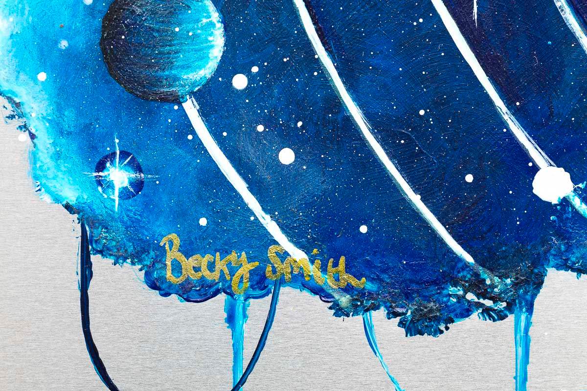 You Are the Centre of My World - Original - SOLD by artist Becky Smith - Wyecliffe Galleries