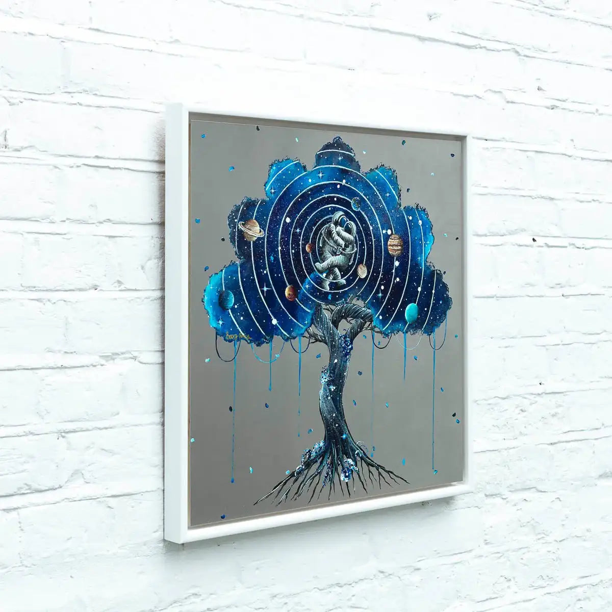 You Are the Centre of My World - Original - SOLD by artist Becky Smith - Wyecliffe Galleries