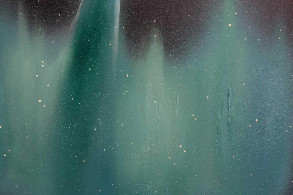 Dancer in Aquamarine - SOLD by artist Ben Payne - Wyecliffe Galleries