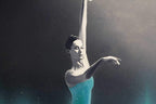 Dancer in Aquamarine - SOLD by artist Ben Payne - Wyecliffe Galleries