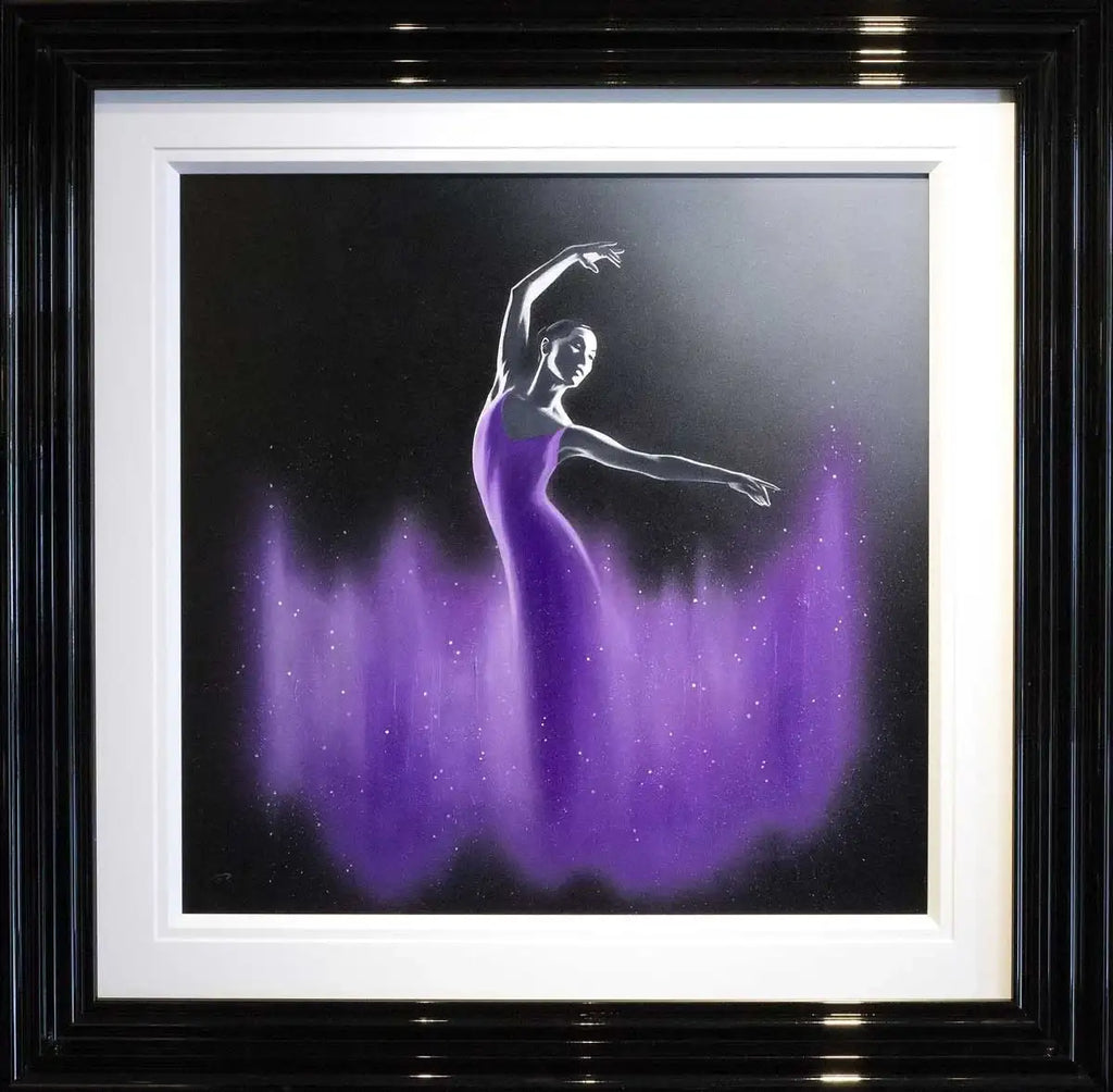 Dancer in Lilac - SOLD by artist Ben Payne - Wyecliffe Galleries