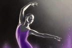 Dancer in Lilac - SOLD by artist Ben Payne - Wyecliffe Galleries