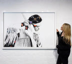 The Soldiers Dream - Jimi Hendrix by artist Ben Riley - Wyecliffe Galleries