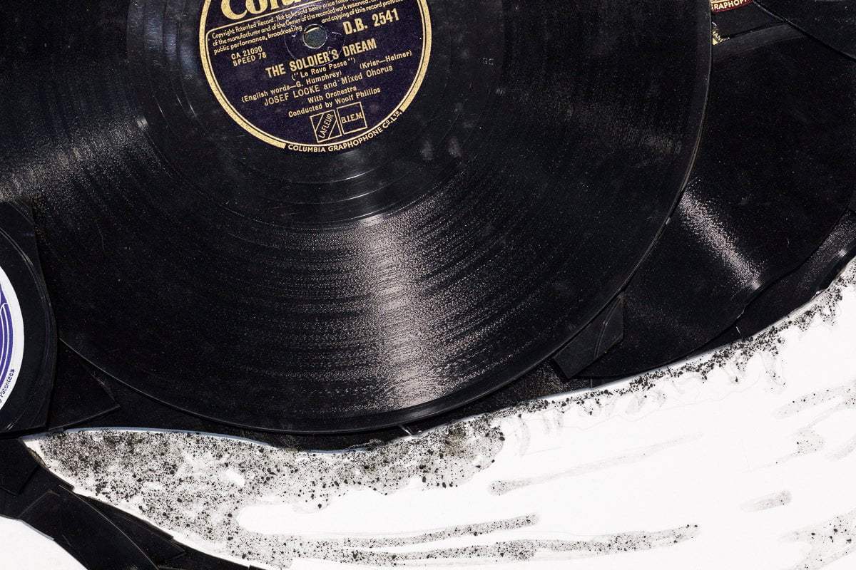 The Soldiers Dream - Jimi Hendrix by artist Ben Riley - Wyecliffe Galleries