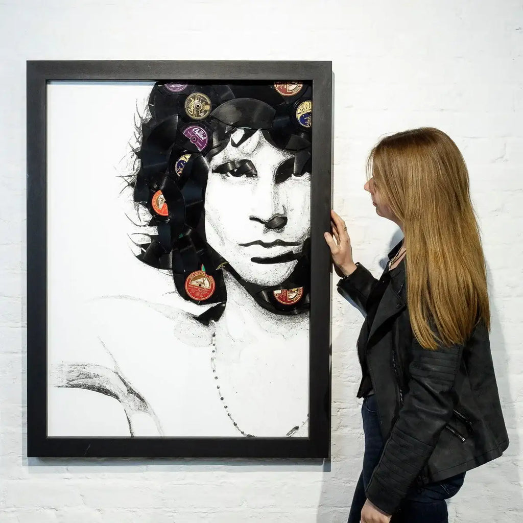 Walkin' My Baby Back Home - Original - SOLD by artist Ben Riley - Wyecliffe Galleries