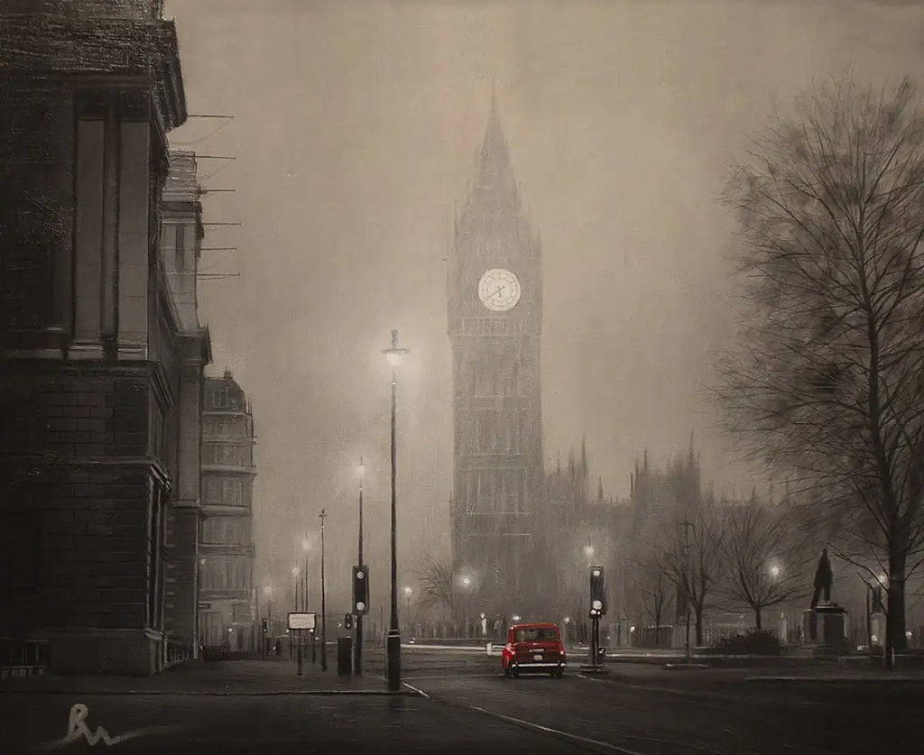 Late Night Drive - SOLD by artist Ben Wainwright - Wyecliffe Galleries