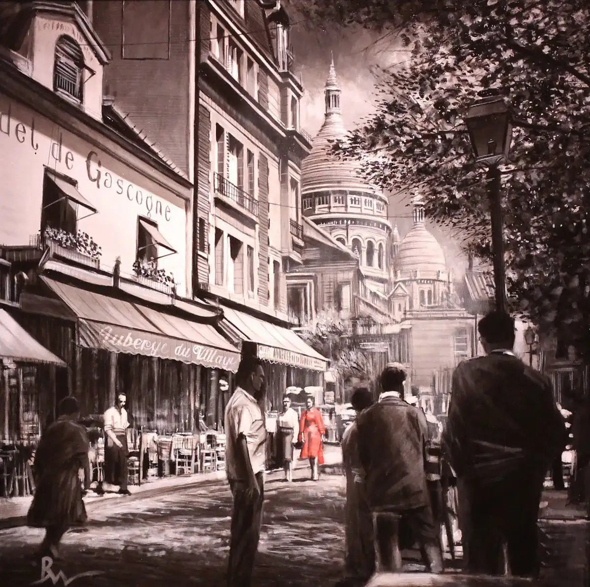 Lazy Afternoon by artist Ben Wainwright - Wyecliffe Galleries