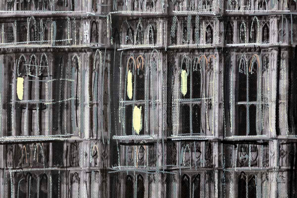 Moonlight Over Westminster - Original by artist Ben Wainwright - Wyecliffe Galleries