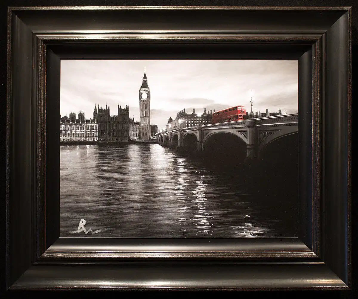 Over Westminster Bridge - SOLD by artist Ben Wainwright - Wyecliffe Galleries