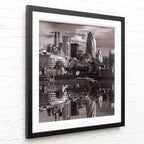 Reflections of the City - Original - SOLD by artist Ben Wainwright - Wyecliffe Galleries