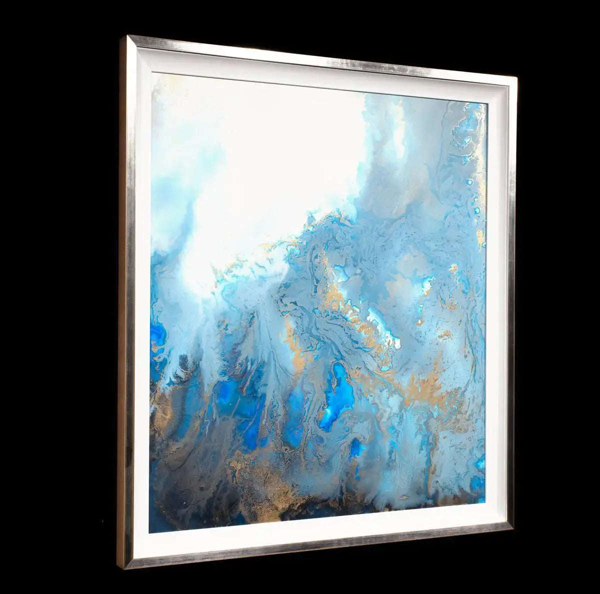 Clouds Reflected - Original - SOLD by artist Beth Nicholas - Wyecliffe Galleries