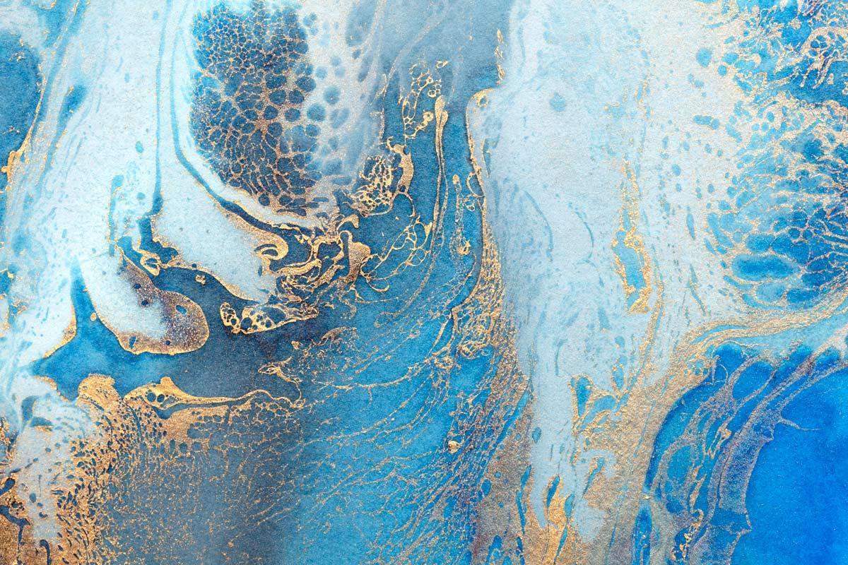 Clouds Reflected - Original - SOLD by artist Beth Nicholas - Wyecliffe Galleries