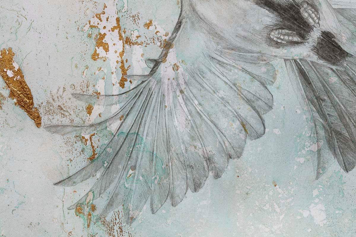 Flying High - Original by artist Beth Nicholas - Wyecliffe Galleries