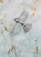 Flying High - Original by artist Beth Nicholas - Wyecliffe Galleries