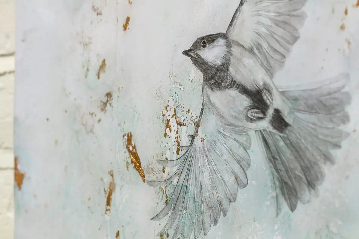 Flying High - Original by artist Beth Nicholas - Wyecliffe Galleries