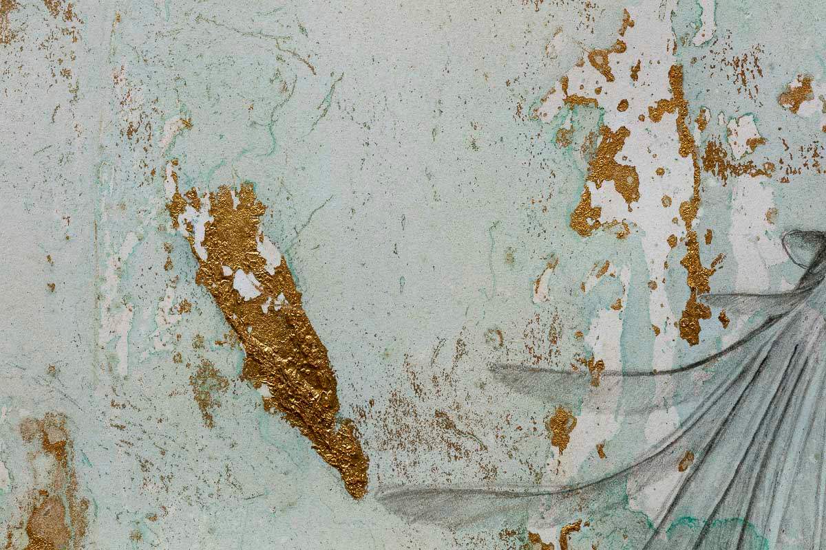 Flying High - Original by artist Beth Nicholas - Wyecliffe Galleries