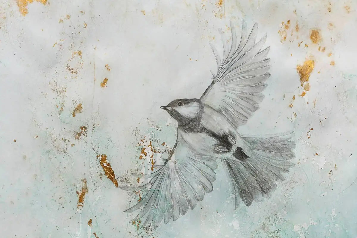 Flying High - Original by artist Beth Nicholas - Wyecliffe Galleries