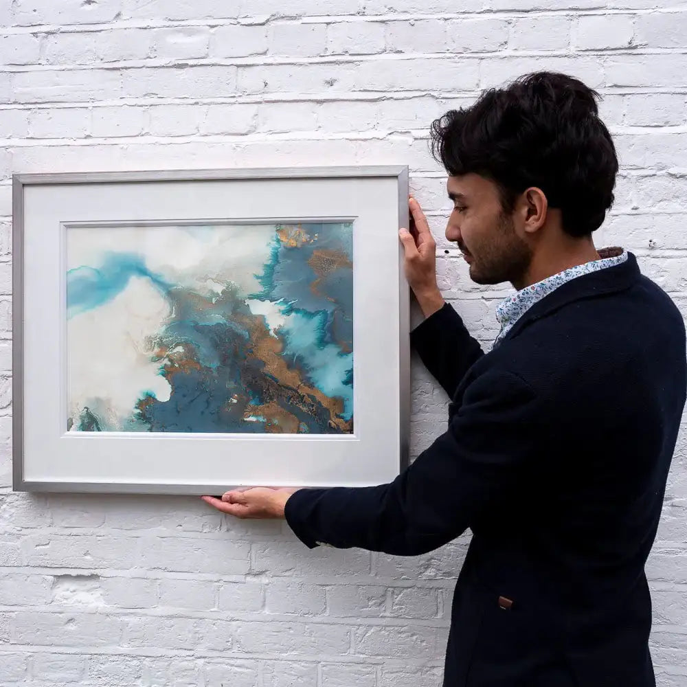 Moving Forward - Original by artist Beth Nicholas - Wyecliffe Galleries