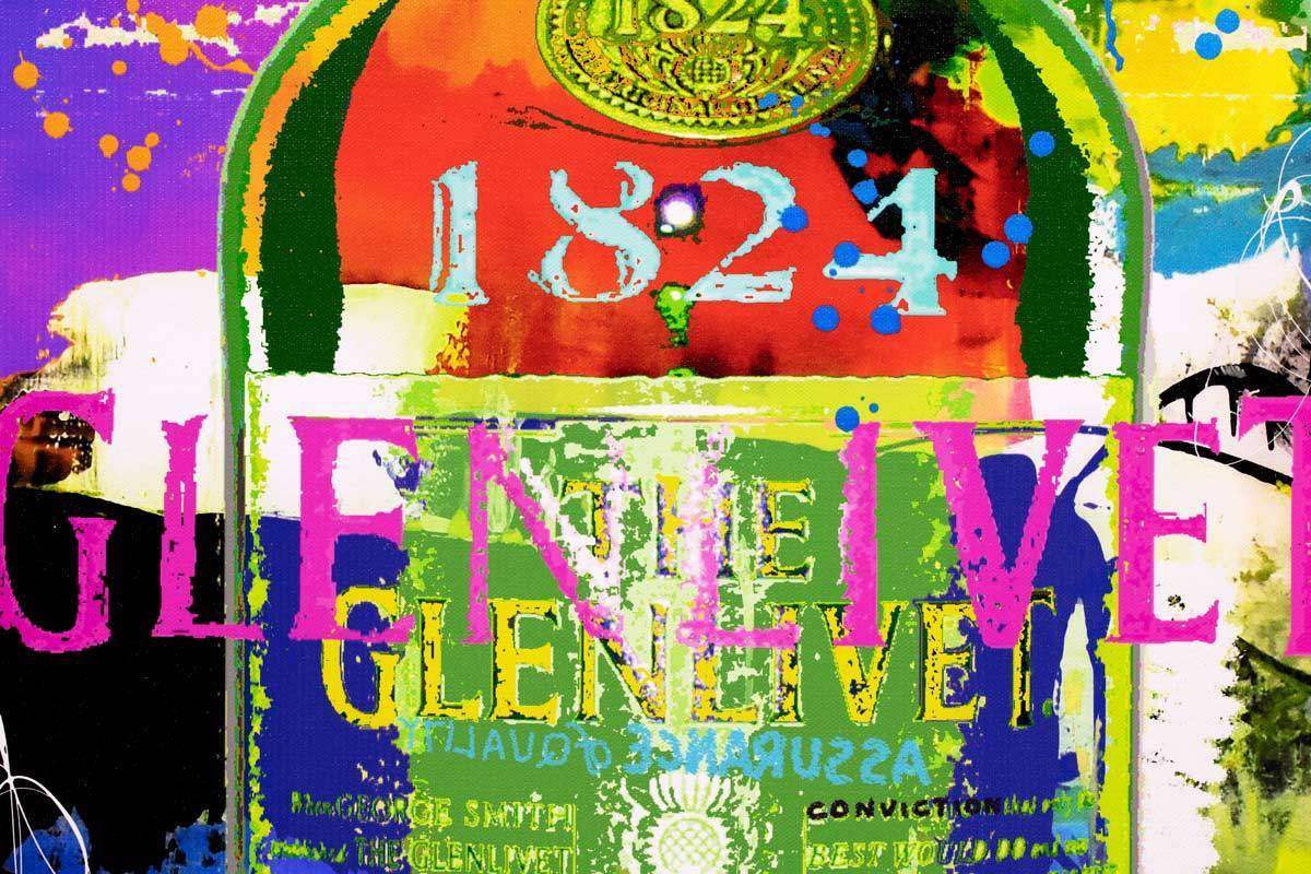 Glenlivet - Limited Edition - SOLD by artist Bisaillon Brothers - Wyecliffe Galleries