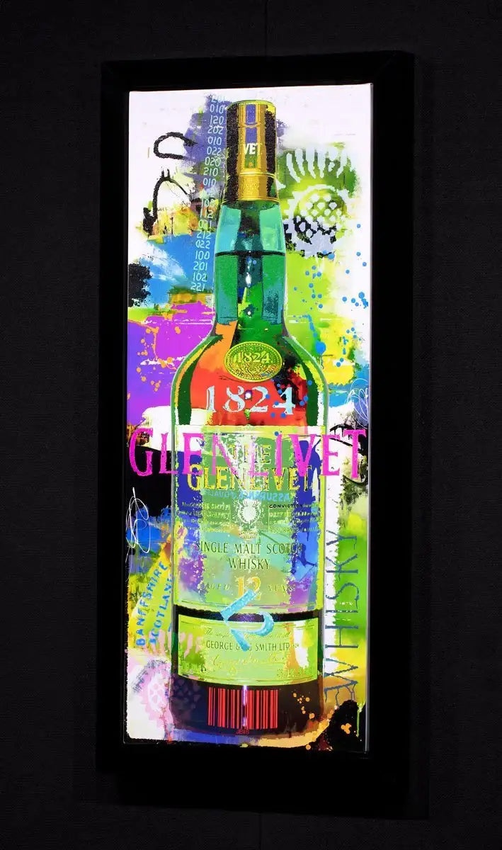 Glenlivet - Limited Edition - SOLD by artist Bisaillon Brothers - Wyecliffe Galleries