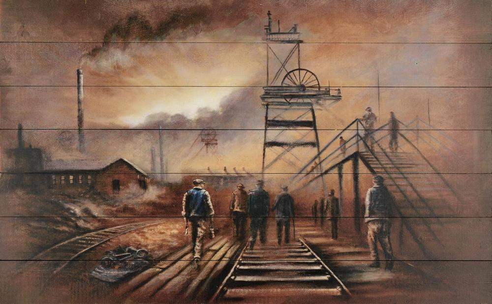 Last Shift - Edition - SOLD OUT by artist Bob Barker - Wyecliffe Galleries